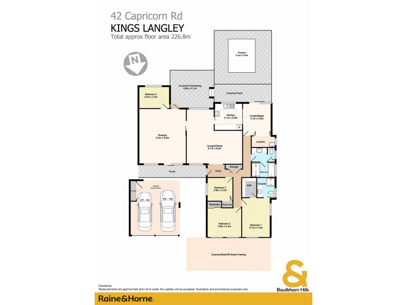 42 Capricorn Road, Kings Langley NSW 2147 Floorplan