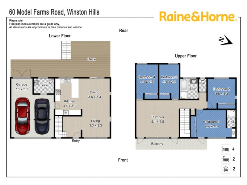 60 Model Farms Road, Winston Hills NSW 2153 Floorplan