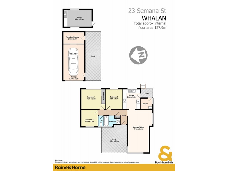 23 Semana Street, Whalan NSW 2770 Floorplan
