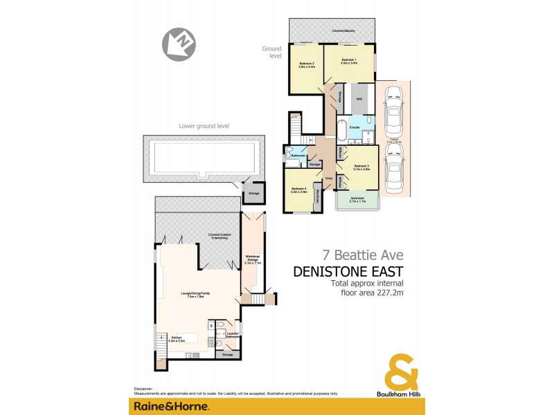 7 Beattie Avenue, Denistone East NSW 2112 Floorplan