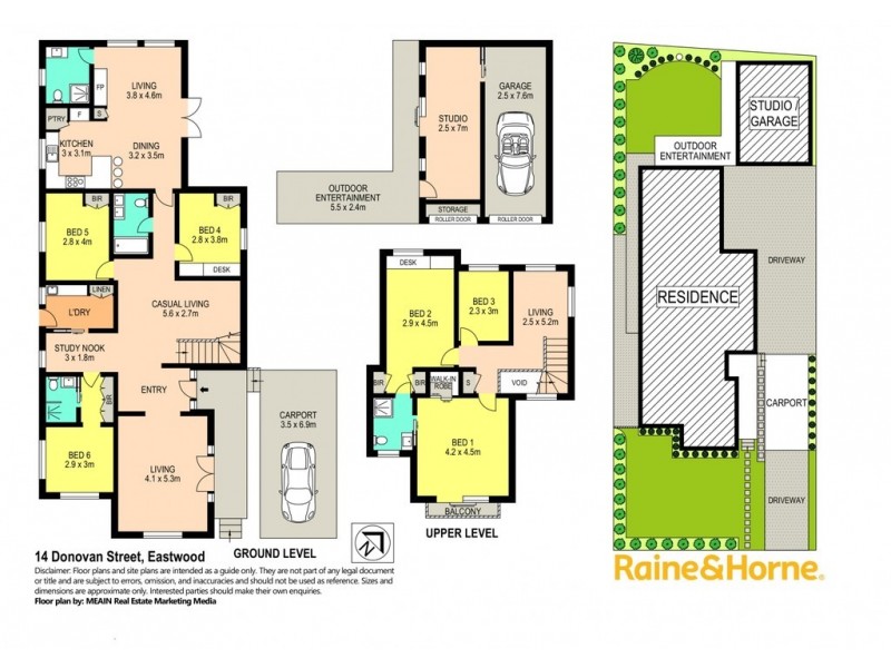 14 DONOVAN STREET, Eastwood NSW 2122 Floorplan