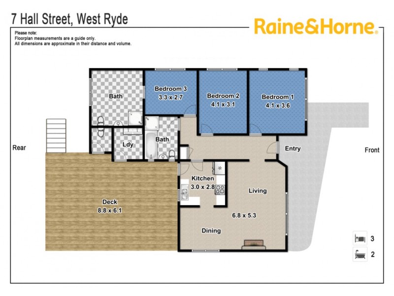 7 Hall Street, West Ryde NSW 2114 Floorplan