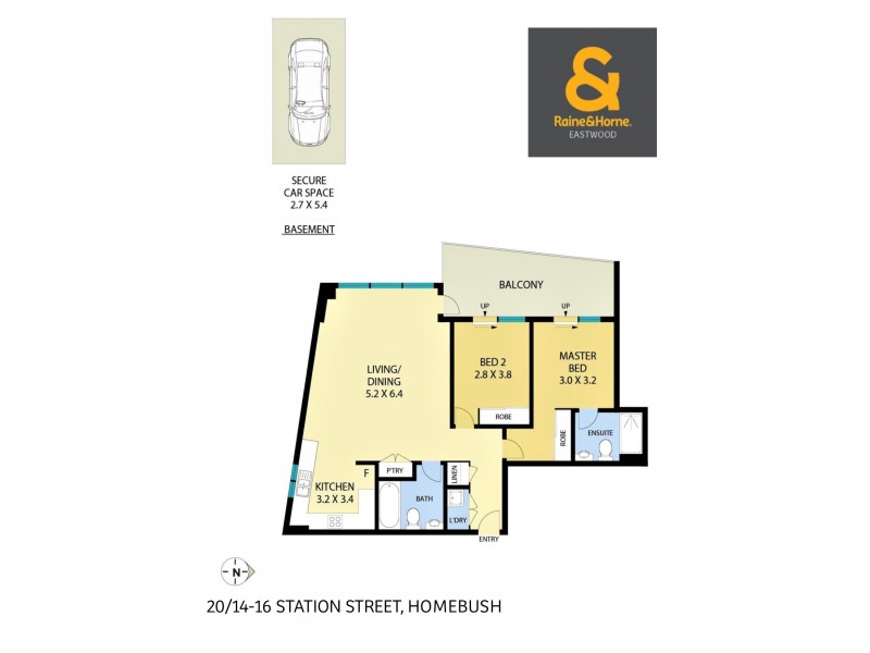 20/14-16 Station Street, Homebush NSW 2140 Floorplan
