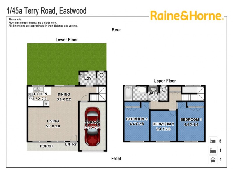 1/45a Terry Road, Eastwood NSW 2122 Floorplan