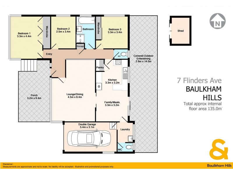 7 FLINDERS AVENUE, Baulkham Hills NSW 2153 Floorplan