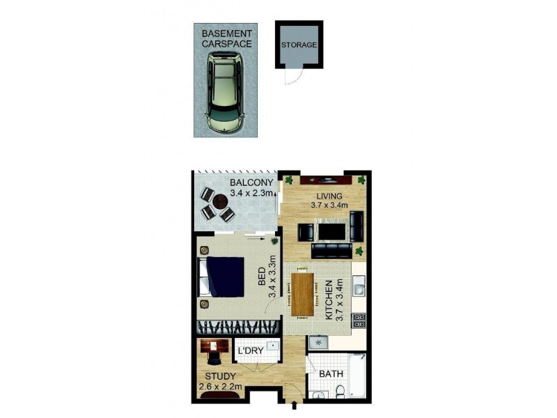 508/20 Nancarrow Avenue, Meadowbank NSW 2114 Floorplan