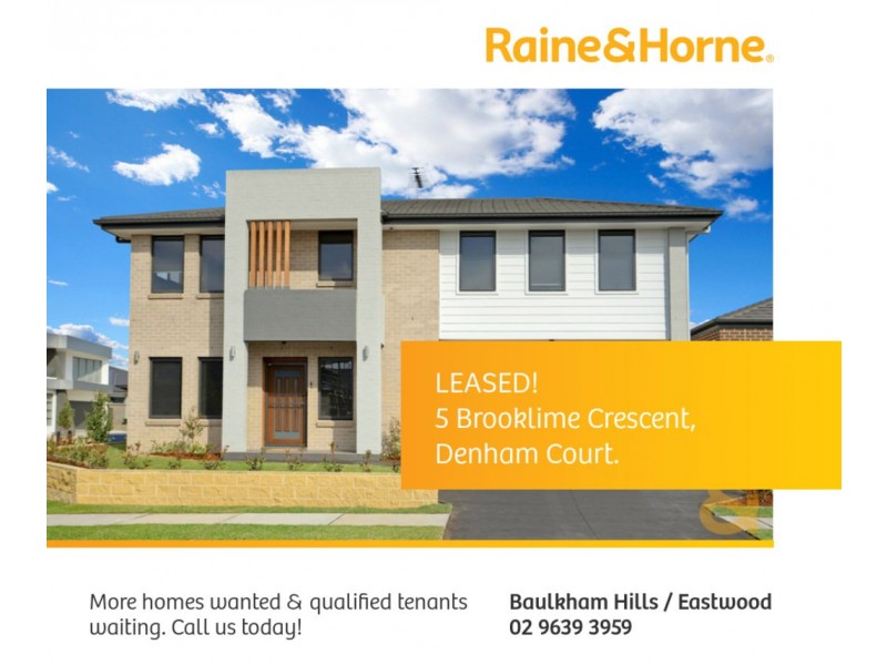5 Brooklime Crescent, Denham Court NSW 2565