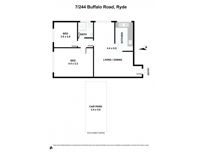 7/244 Buffalo Road, Ryde NSW 2112 Floorplan