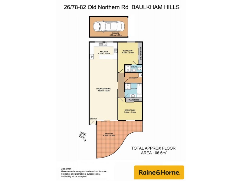 26/78-82 Old Northern Road, Baulkham Hills NSW 2153 Floorplan
