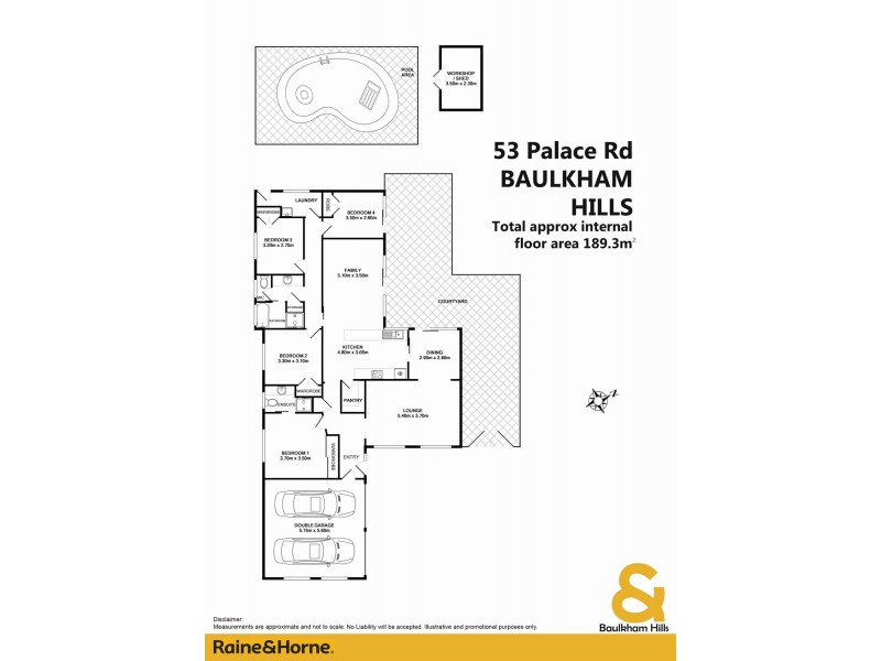 53 Palace Road, Baulkham Hills NSW 2153 Floorplan