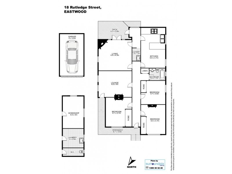 18 Rutledge Street, Eastwood NSW 2122 Floorplan