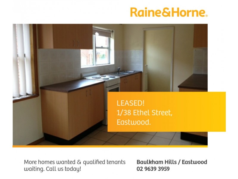 1/38 Ethel Street, Eastwood NSW 2122