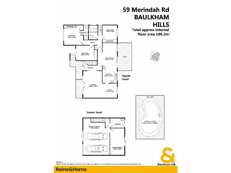 59 Merindah Rd, Baulkham Hills NSW 2153 Floorplan