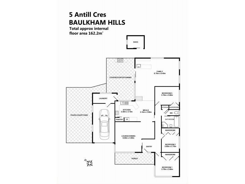 5 Antill Crescent, Baulkham Hills NSW 2153 Floorplan