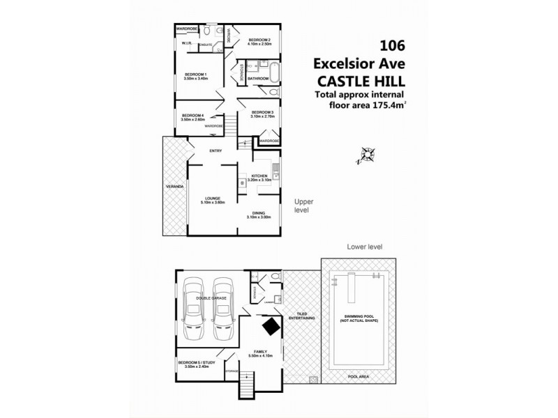 106 Excelsior Avenue, Castle Hill NSW 2154 Floorplan