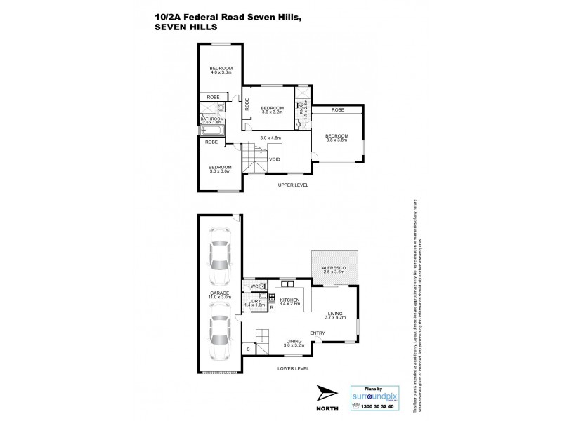 10/2A Federal Rd, Seven Hills NSW 2147 Floorplan