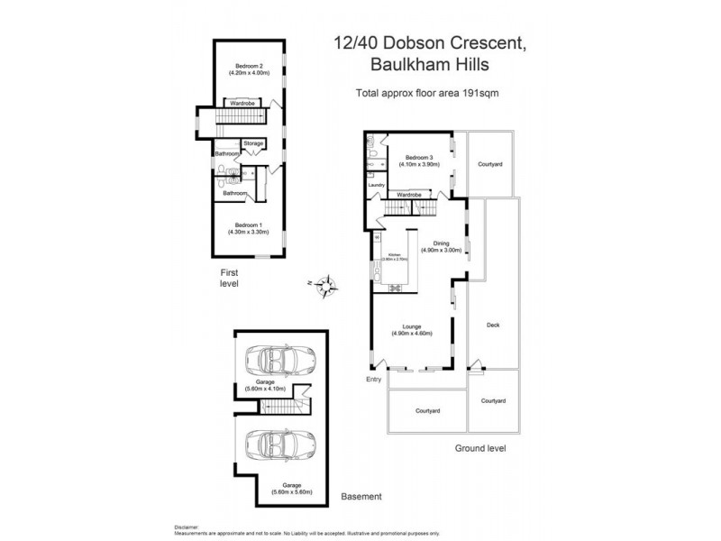 12/40 Dobson Cres, Baulkham Hills NSW 2153 Floorplan