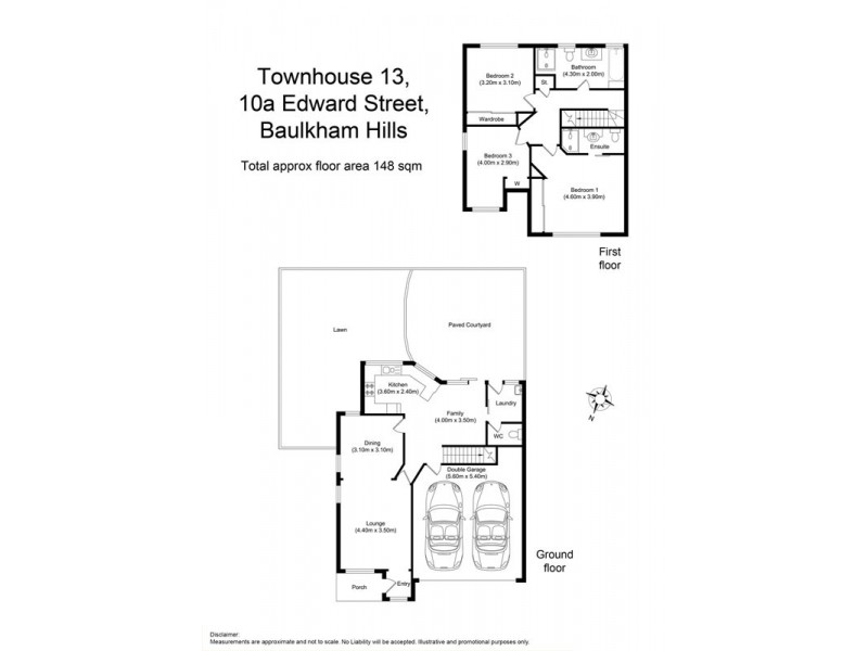 13/10a Edward St, Baulkham Hills NSW 2153 Floorplan