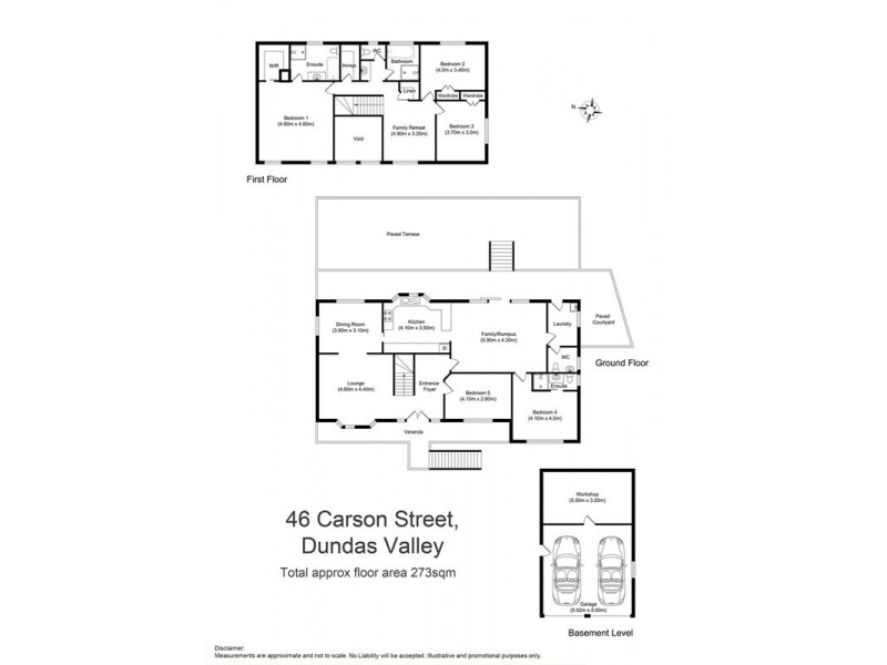 46 Carson Street, Dundas Valley NSW 2117 Floorplan