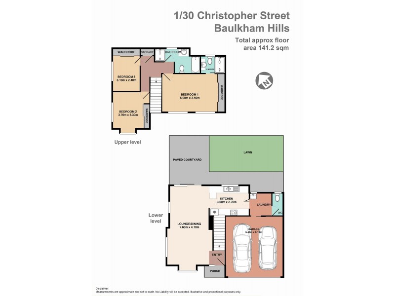 1/30-32 Christopher Street, Baulkham Hills NSW 2153 Floorplan