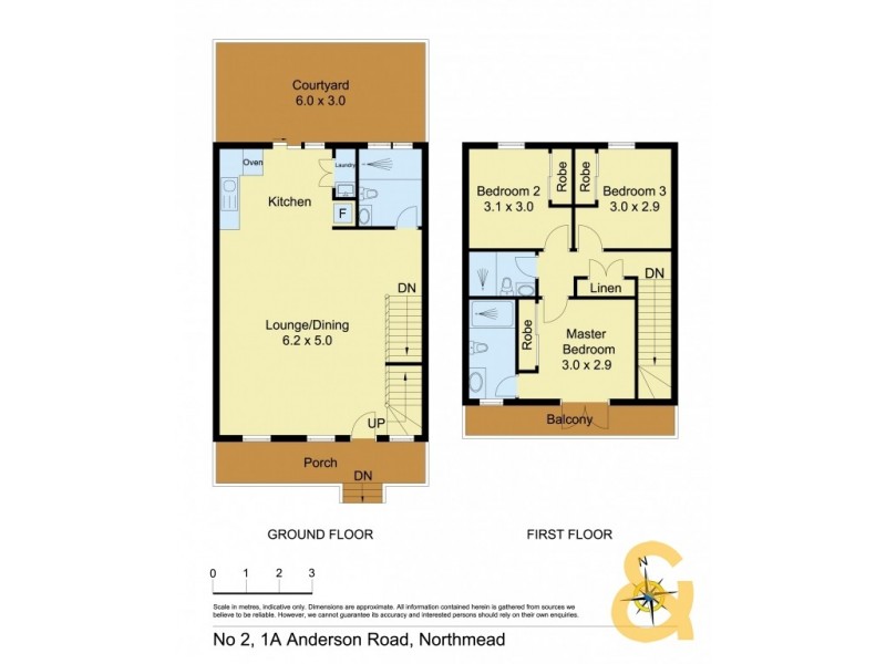 2/1a Anderson Road, Northmead NSW 2152 Floorplan