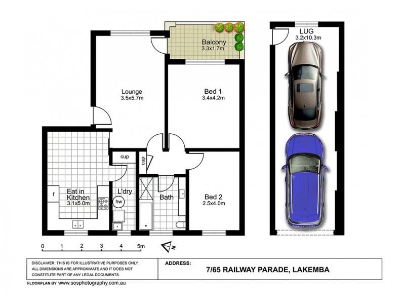7/65 Railway Parade, Lakemba NSW 2195 Floorplan