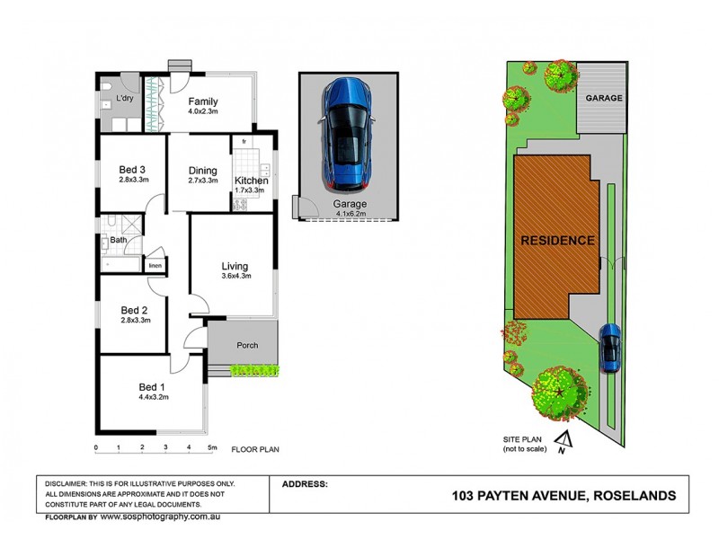 103 Payten Avenue, Roselands NSW 2196 Floorplan