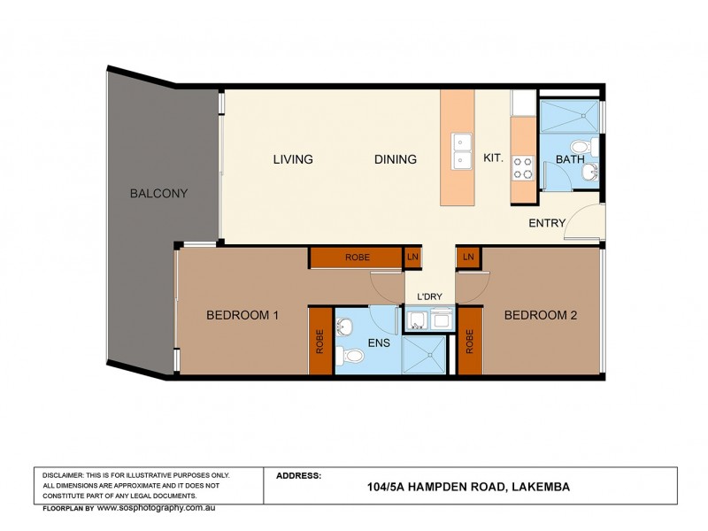 104/5a Hampden Road, Lakemba NSW 2195 Floorplan