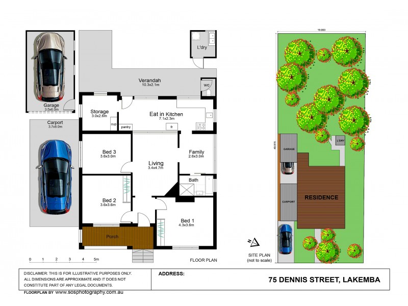 75 Dennis Street, Lakemba NSW 2195 Floorplan