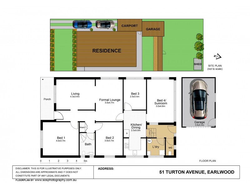 51 Turton Avenue, Clemton Park NSW 2206 Floorplan