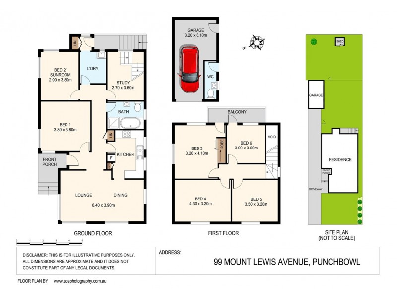 99 Mount Lewis Avenue, Punchbowl NSW 2196 Floorplan