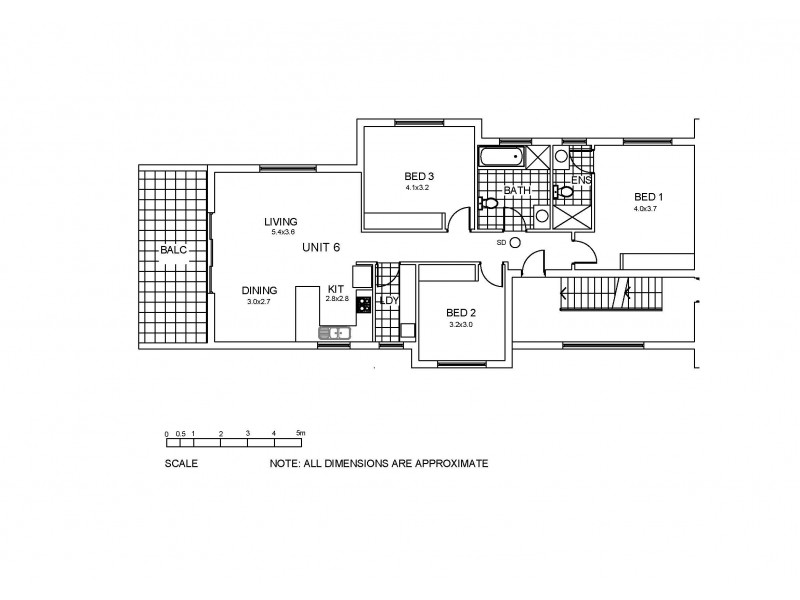 6/34 Denman Avenue, Wiley Park NSW 2195 Floorplan