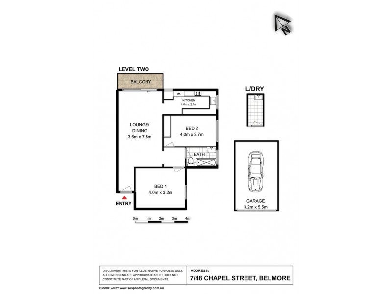 7/48 Chapel Street, Roselands NSW 2196 Floorplan