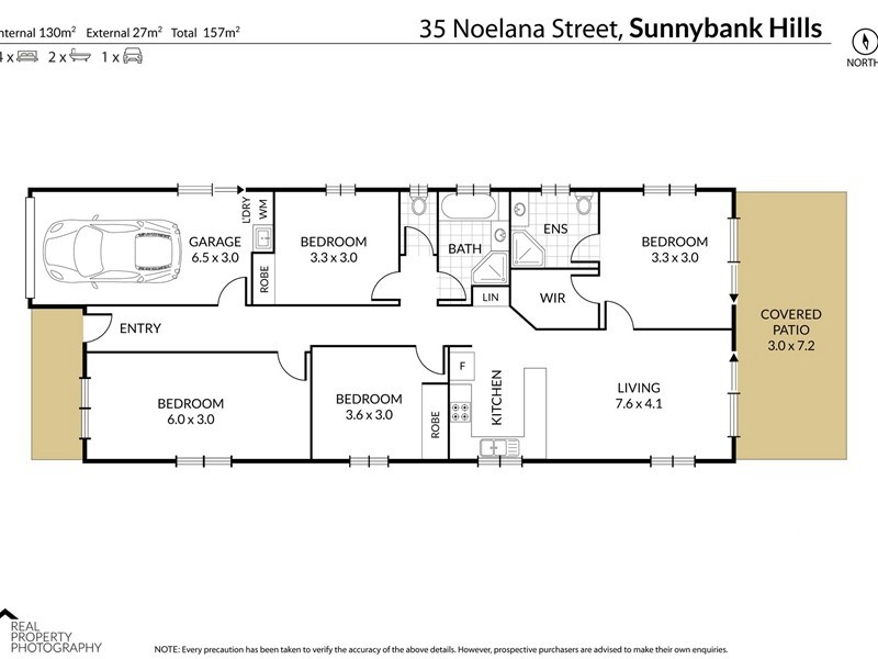 35 Noelana Street, Sunnybank Hills QLD 4109 Floorplan