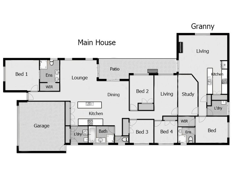 37 Greenvale Street, Calamvale QLD 4116 Floorplan
