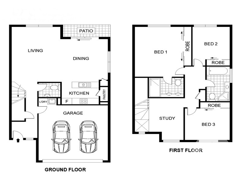 2/35 Clarence street, Calamvale QLD 4116 Floorplan