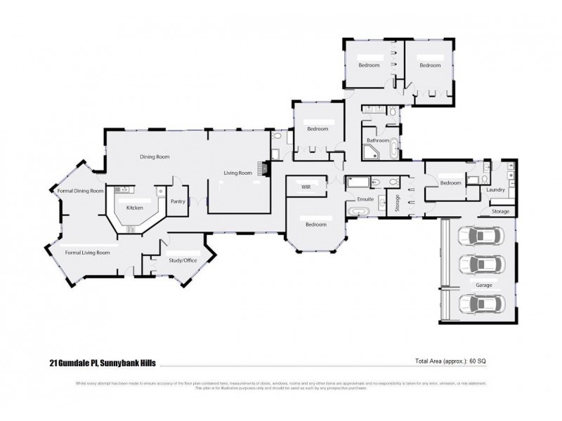 21 Gumdale Place, Sunnybank Hills QLD 4109 Floorplan