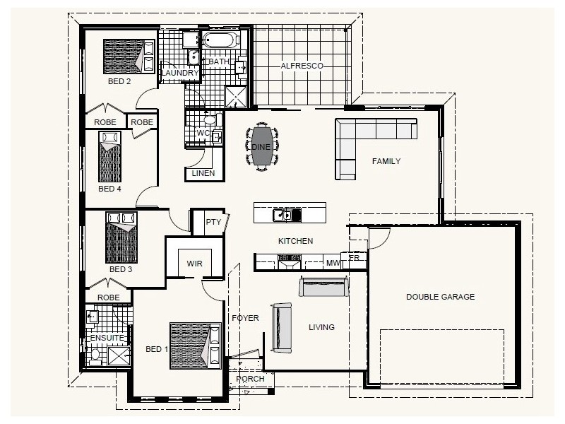 10 Wildflower Street, Yarrabilba QLD 4207 Floorplan