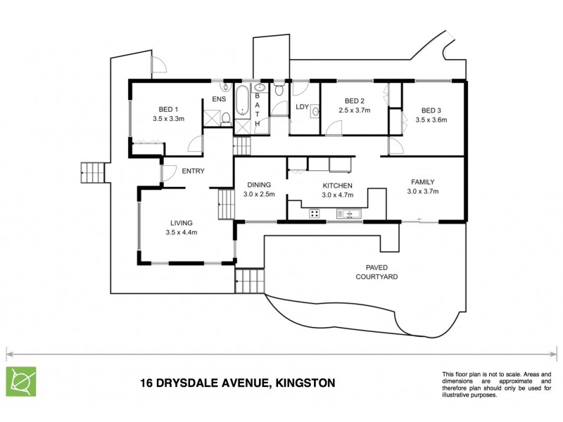 16 Drysdale Avenue, Kingston TAS 7050 Floorplan