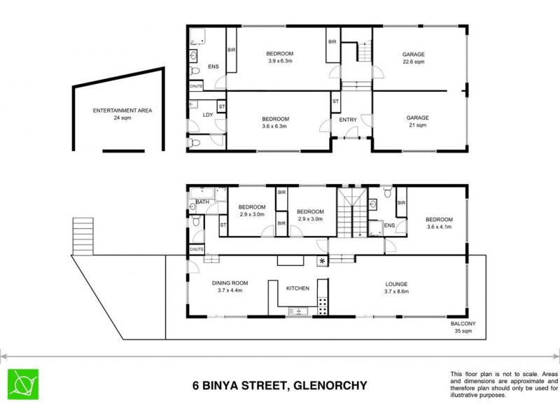 6 Binya Street, Glenorchy TAS 7010 Floorplan