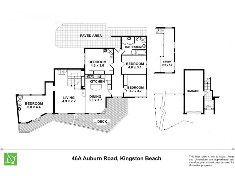 46A Auburn Road, Kingston Beach TAS 7050 Floorplan
