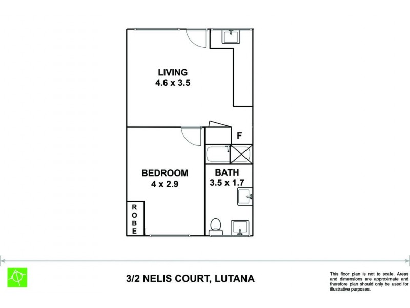 3/2 Nelis Court, Lutana TAS 7009 Floorplan