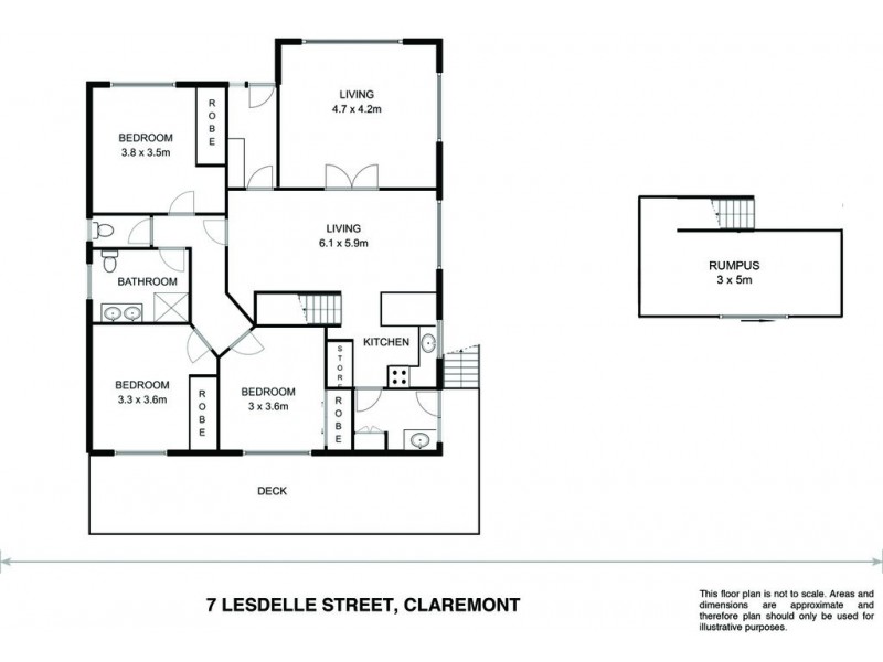 7 Lesdelle Street, Claremont TAS 7011 Floorplan
