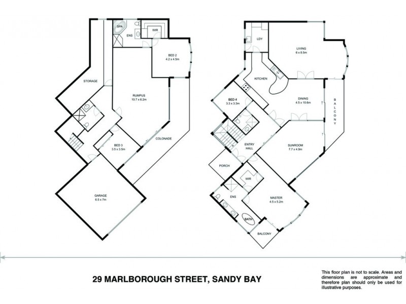 29 Marlborough Street, Sandy Bay TAS 7005 Floorplan