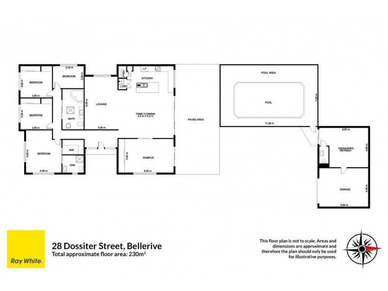 28 Dossiter Street, Bellerive TAS 7018 Floorplan