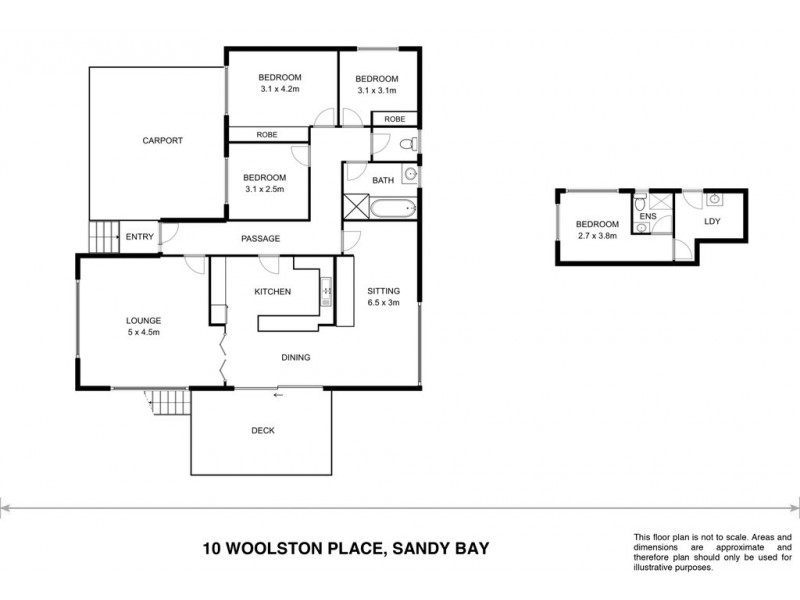 10 Woolton Place, Sandy Bay TAS 7005 Floorplan
