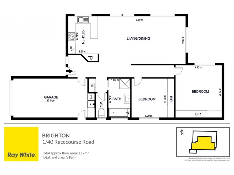 1/40 Racecourse Road, Brighton TAS 7030 Floorplan