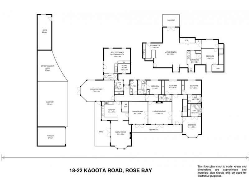 18-22 Kaoota Road, Rose Bay TAS 7015 Floorplan