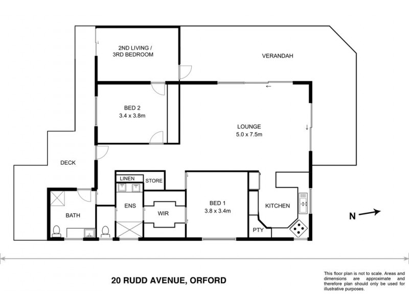 20 Rudd Avenue, Orford TAS 7190 Floorplan