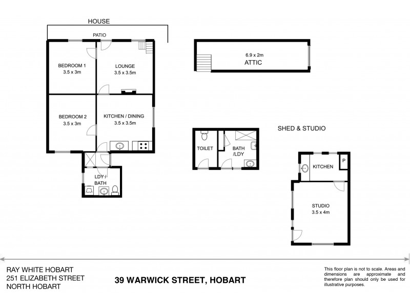 39 Warwick Street, Hobart TAS 7000 Floorplan